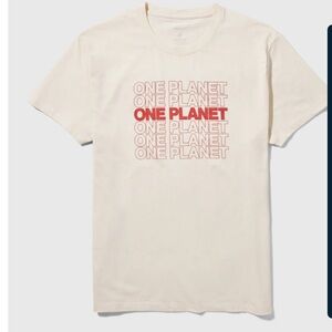 NWT! United by Blue Mens tee. “One Planet” small